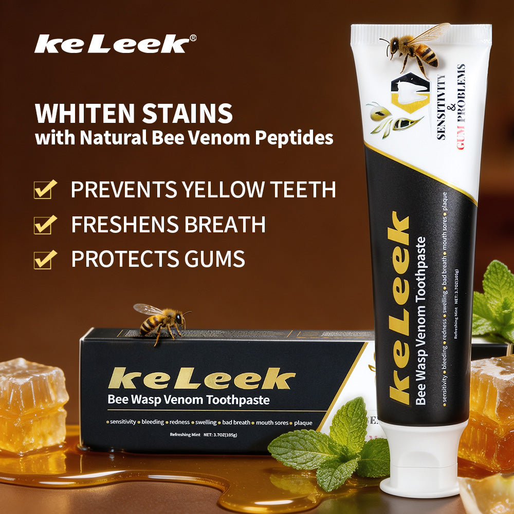 KeLeek Bee Wasp Venom Toothpaste – Sensitivity & Gum Problems