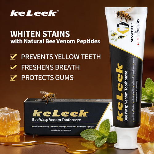 KeLeek Bee Wasp Venom Toothpaste – Sensitivity & Gum Problems
