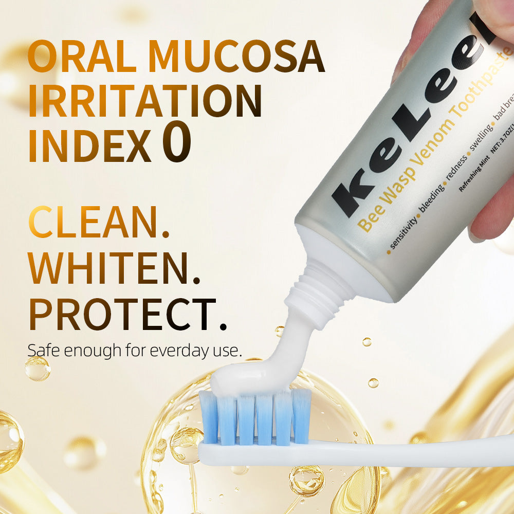KeLeek Bee Wasp Venom Toothpaste – Sensitivity & Gum Problems