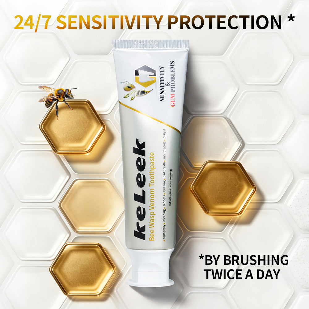 KeLeek Bee Wasp Venom Toothpaste – Sensitivity & Gum Problems