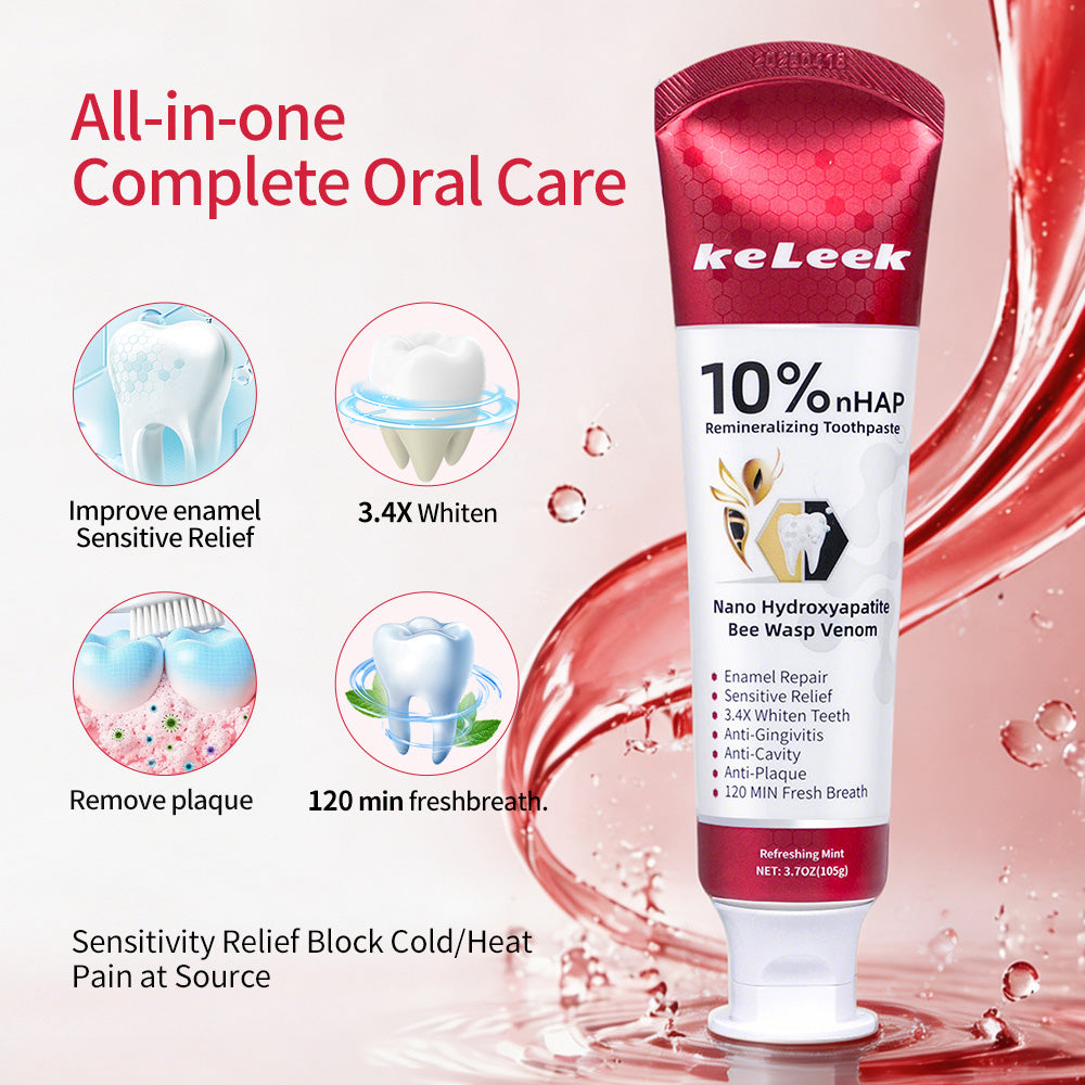 KeLeek 10% nHAP Remineralizing Toothpaste