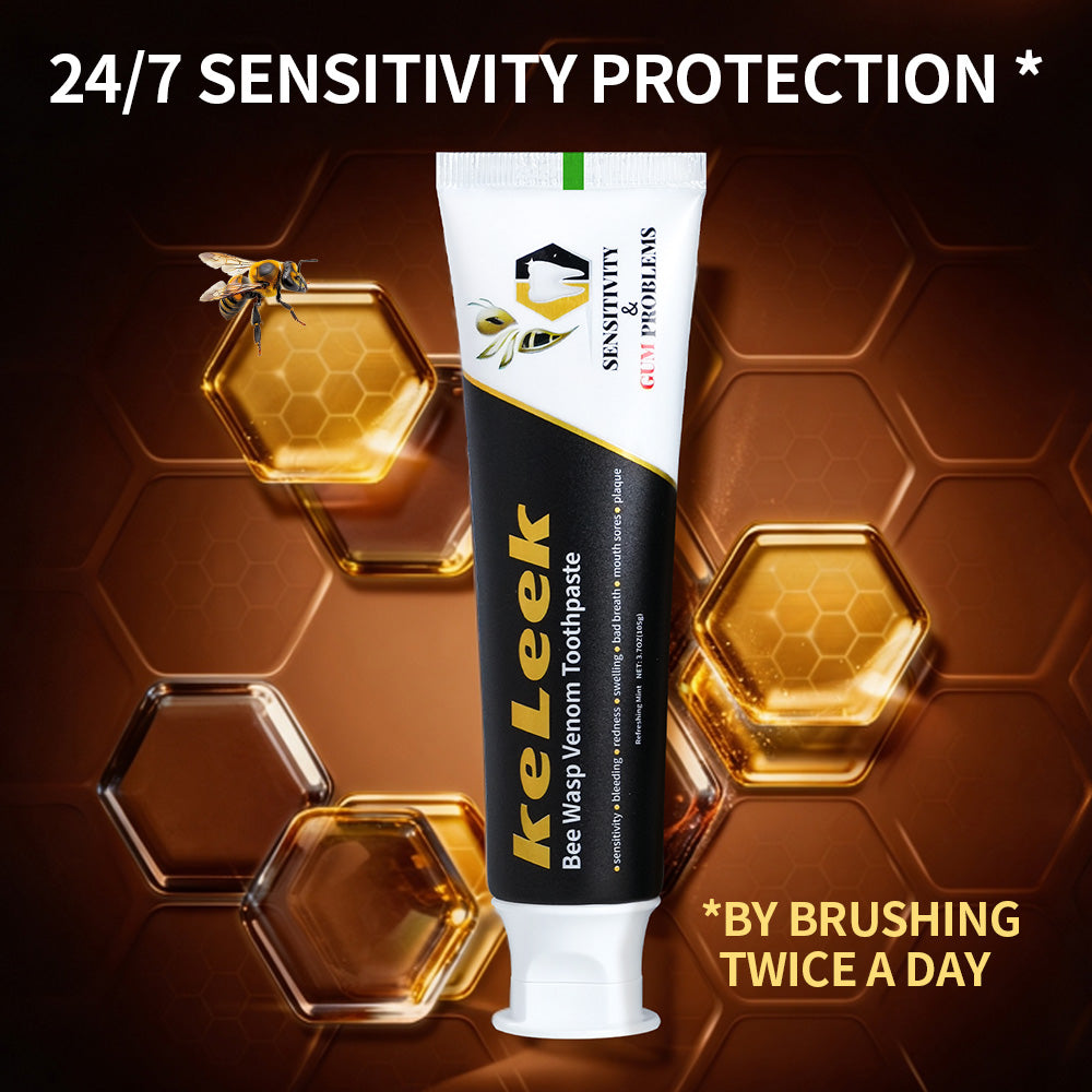KeLeek Bee Wasp Venom Toothpaste – Sensitivity & Gum Problems