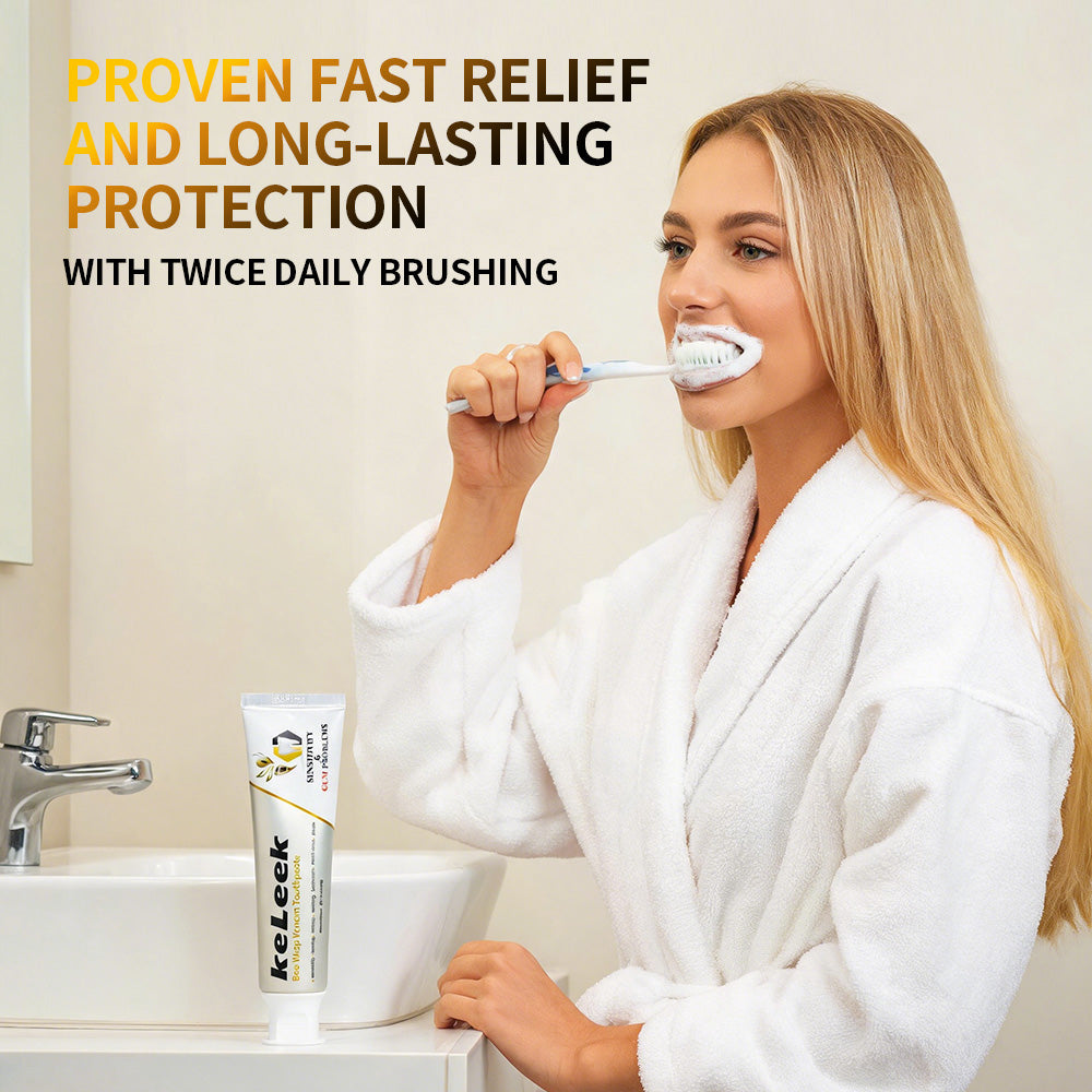KeLeek Bee Wasp Venom Toothpaste – Sensitivity & Gum Problems
