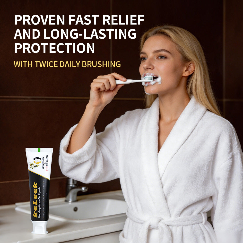 KeLeek Bee Wasp Venom Toothpaste – Sensitivity & Gum Problems