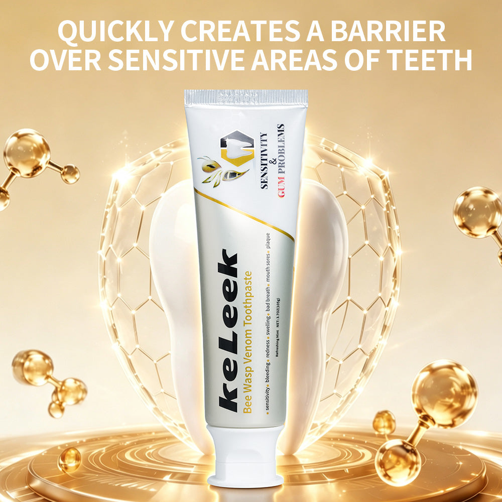 KeLeek Bee Wasp Venom Toothpaste – Sensitivity & Gum Problems