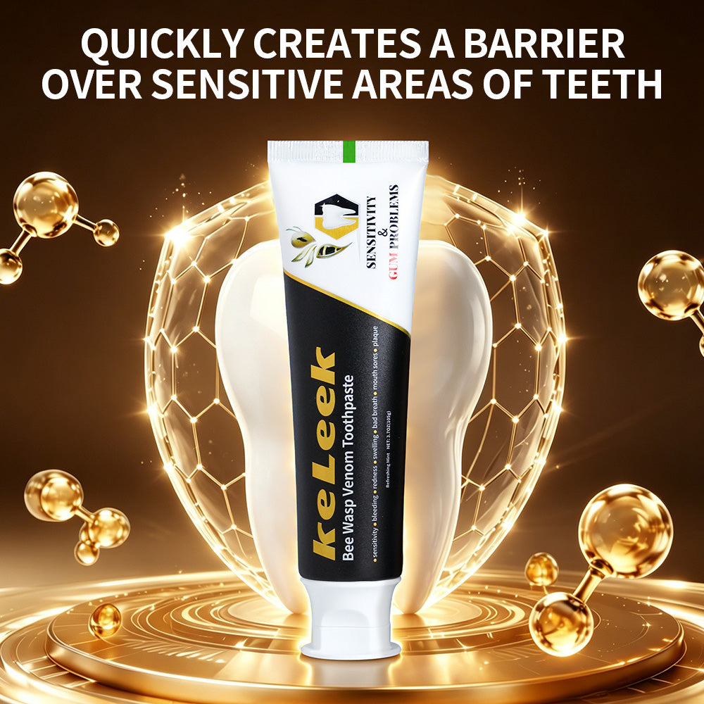 KeLeek Bee Wasp Venom Toothpaste – Sensitivity & Gum Problems