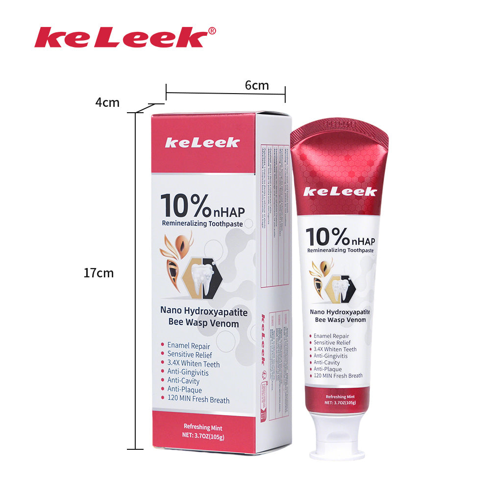 KeLeek 10% nHAP Remineralizing Toothpaste